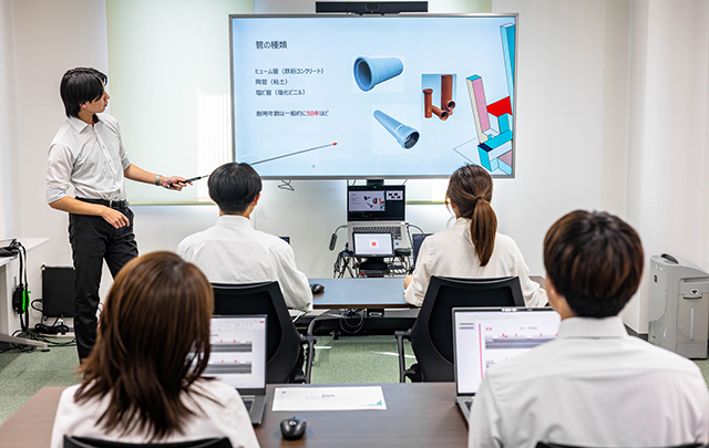 インターンシップ 1DAY体験の様子