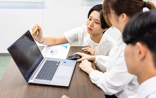 インターンシップ 1DAY体験の様子