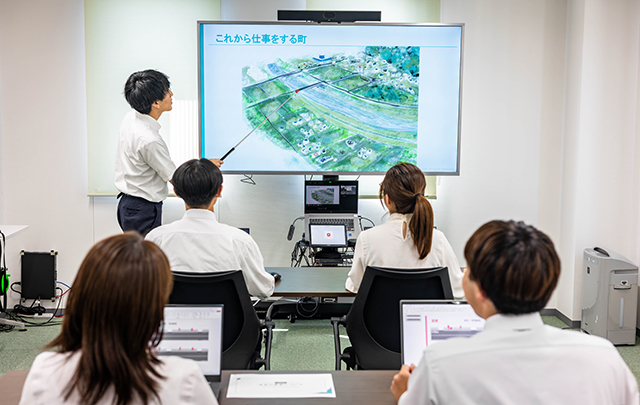 インターンシップ 1DAY体験の様子